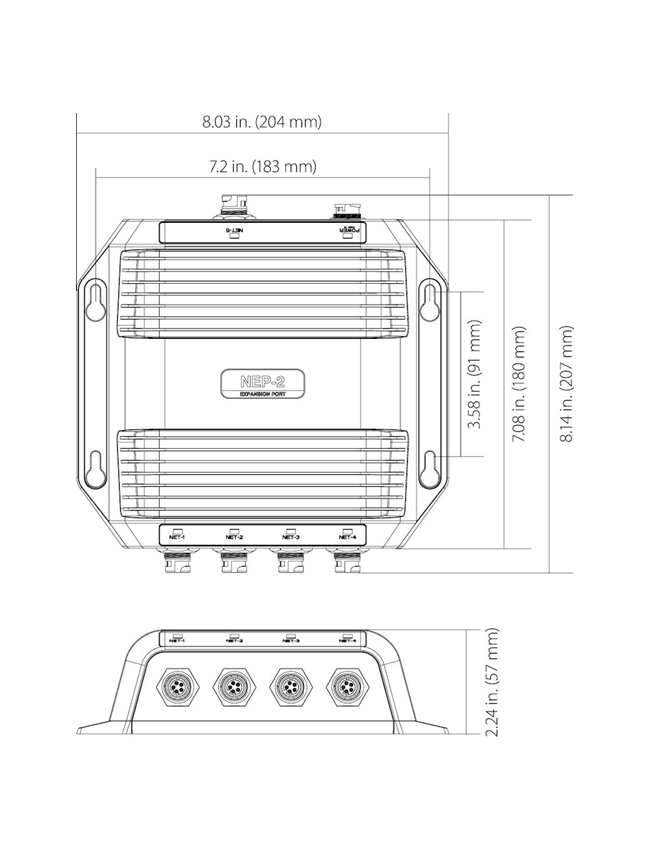 Lowrance NEP-2 Network Expansion Port