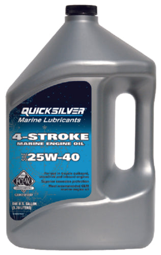 Quicksilver 4-Stroke FC-W Mineral Formulation Outboard Motor Oil, 4L