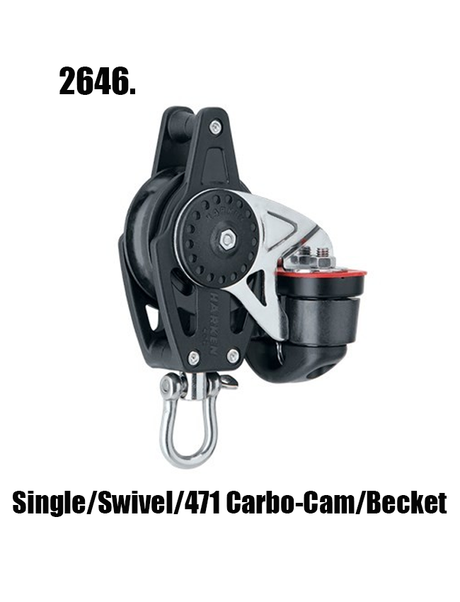 Harken Carbo Air Blocks - 40mm