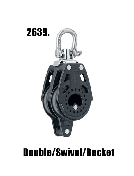 Harken Carbo Air Blocks - 40mm