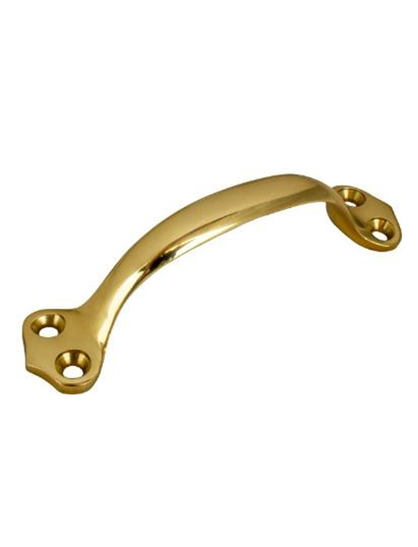 Seadog - Brass Deluxe Lift Handle 4"