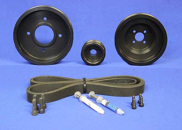 ElectroMaax Yanmar JH Series Serpentine Pulley Kits