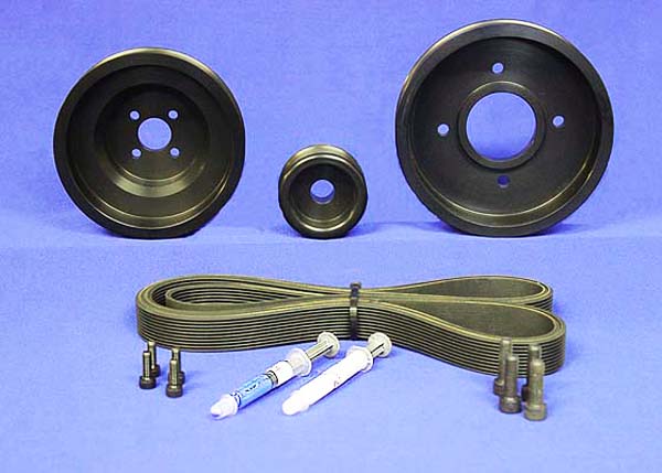 ElectroMaax Yanmar JH Series Serpentine Pulley Kits