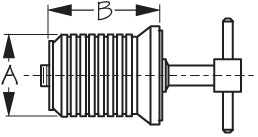 Seadog T-Handle Drain Plug