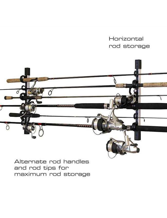 Rush Creek All-Weather 3-in-1 Wall/Ceiling Rod Rack