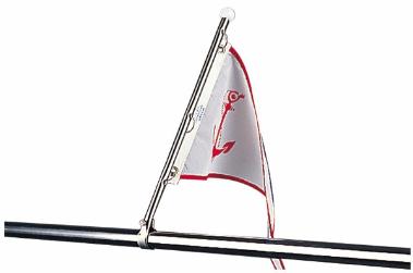 Seadog - PULPIT FLAGPOLE Formed 304 Stainless Steel/Polyethylene | Harbour Chandler