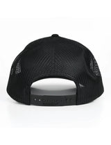 Grundens Offset Embroidered Trucker Hat - Black