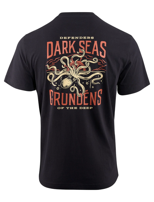 Grundens Dark Seas X Grundens Great Depths T-Shirt - Black