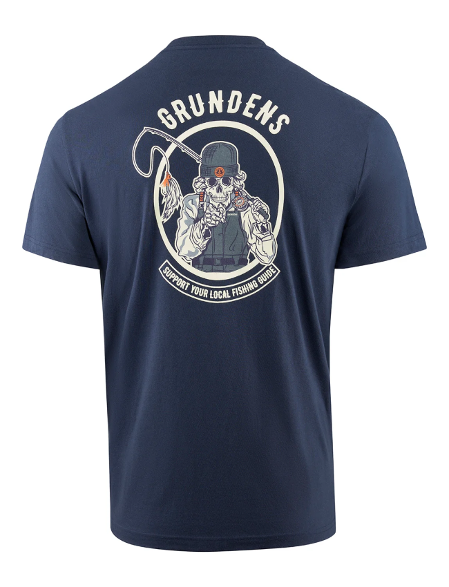 Grundens Support Guides T-Shirt - Navy