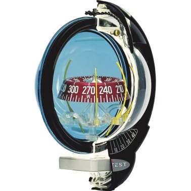 Plastimo #64416 Contest 101 Compass, Black/Red C.