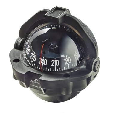 Plastimo #65001 Offshore 105 Compass, Black - Conical Card