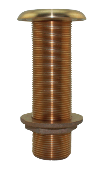 Groco Bronze Thru-Hull, Extended Length