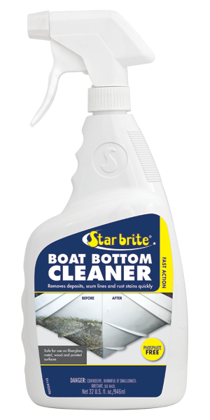 Starbrite 92232C Boat Bottom Cleaner removes deposits, scum lines, and rust stains quickly and easily.