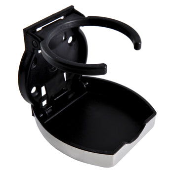 Folding Drink Holder, Stainless Steel