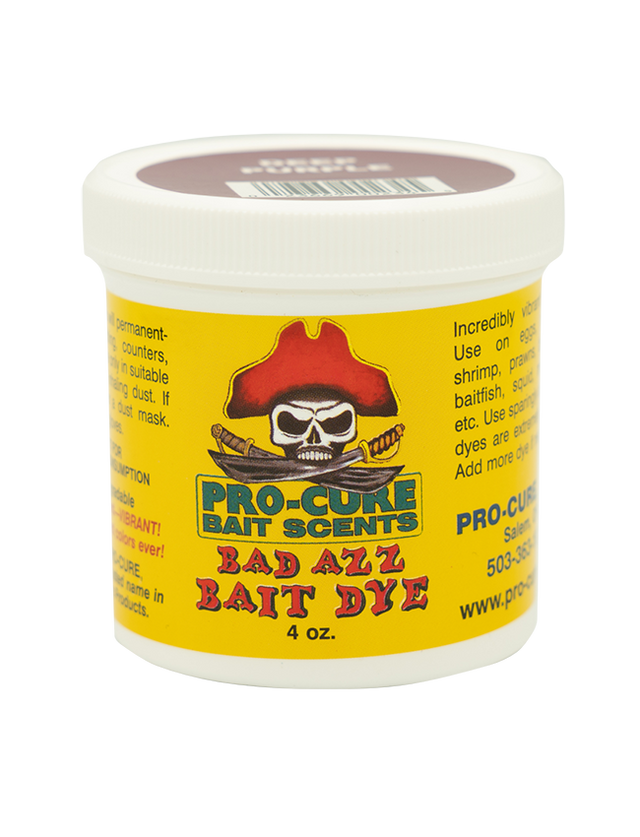 Harbour Chandler Marine Supplies |Pro-Cure Bait Scents Bad Azz Bait Dye - Purple