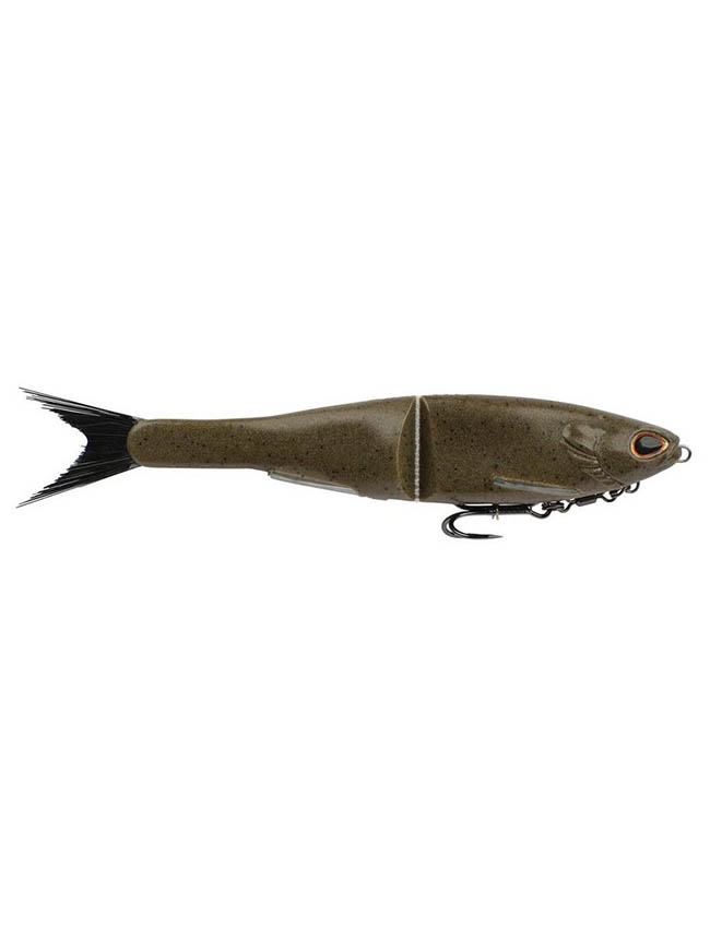 * Berkley PowerBait Nessie - Green Pumpkin 5"