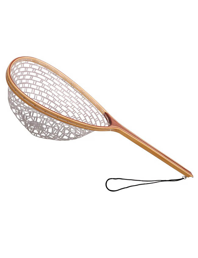 Amundson Clear Rubber Landing Net - Large