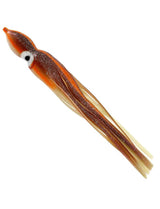 Gibbs Delta 9" Jumbo Squid - Peanut Butter Glow Unrigged 2pk