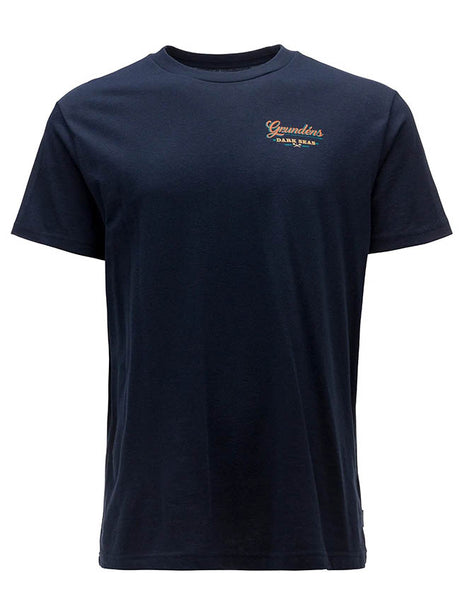 Grundens Dark Seas X Grundens Watercraft T-Shirt - Navy