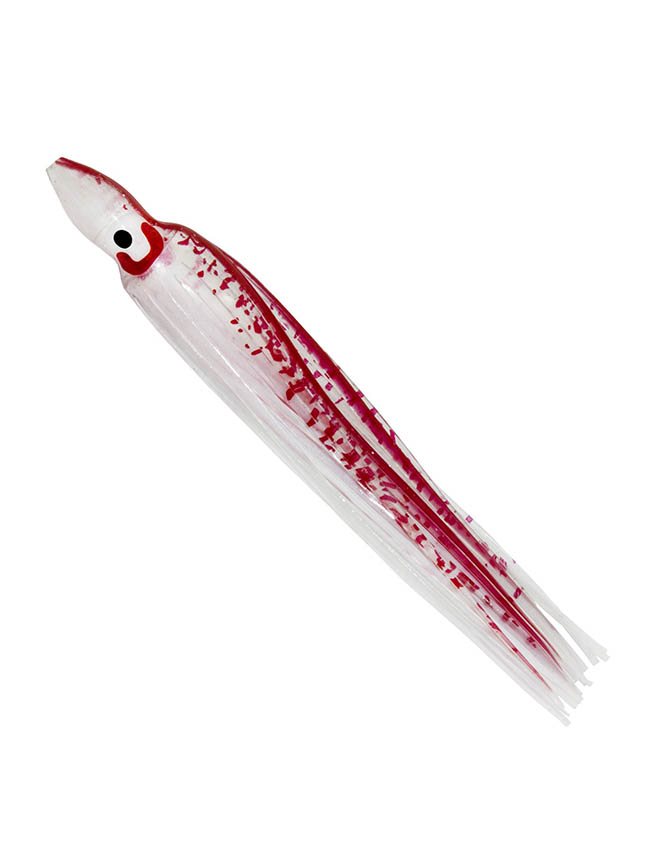 Gibbs Delta 4.5" Squid 5pk - UV Red Spatter Back