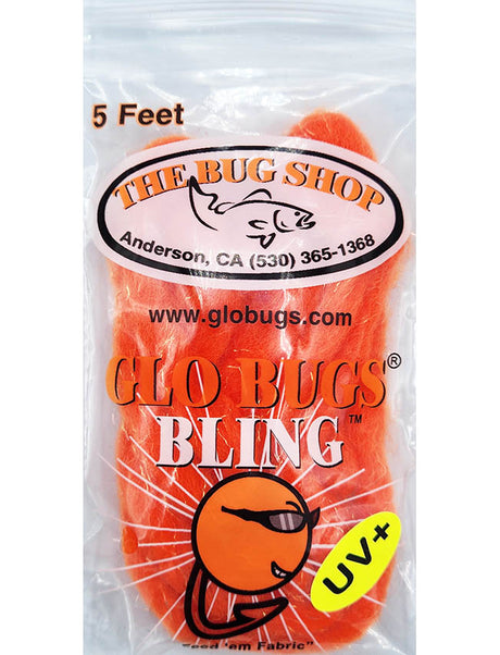 Glo Bugs Bling  Yarn - Alaska Roe 5'