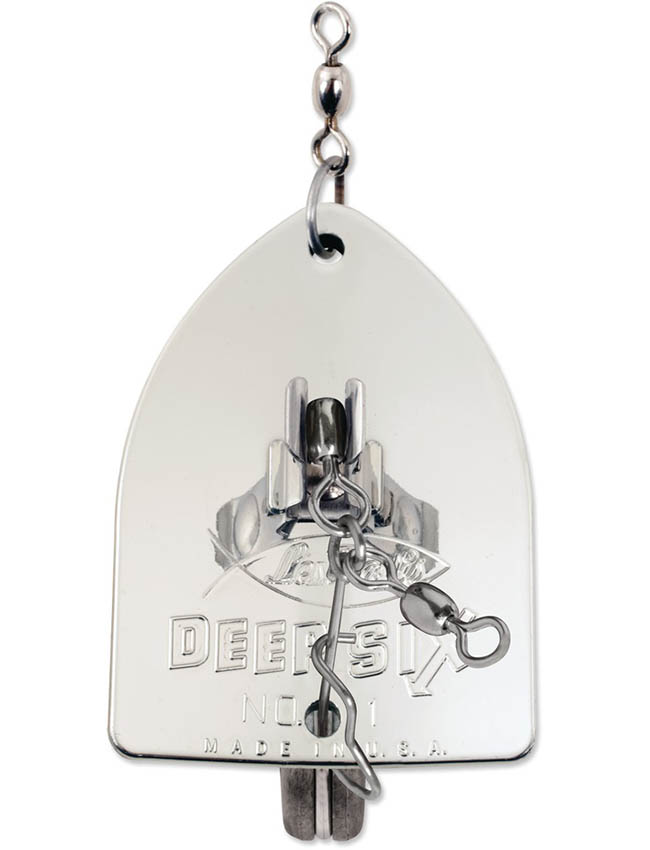 Luhr Jensen Deep Six Diving Sinker - Silver