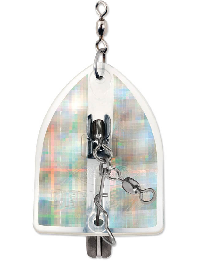 Luhr Jensen Deep Six Diving Sinker - Clear/Silver Disco