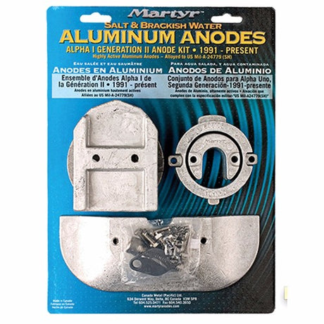 Harbour Chandler Marine Supplies | MARTYR ALPHA I Anode Kits