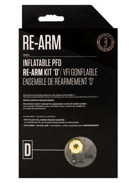 MUSTANG RE-ARM KIT TYPE "D" - 24G AUTO/MANUAL (WITH BAYONET)