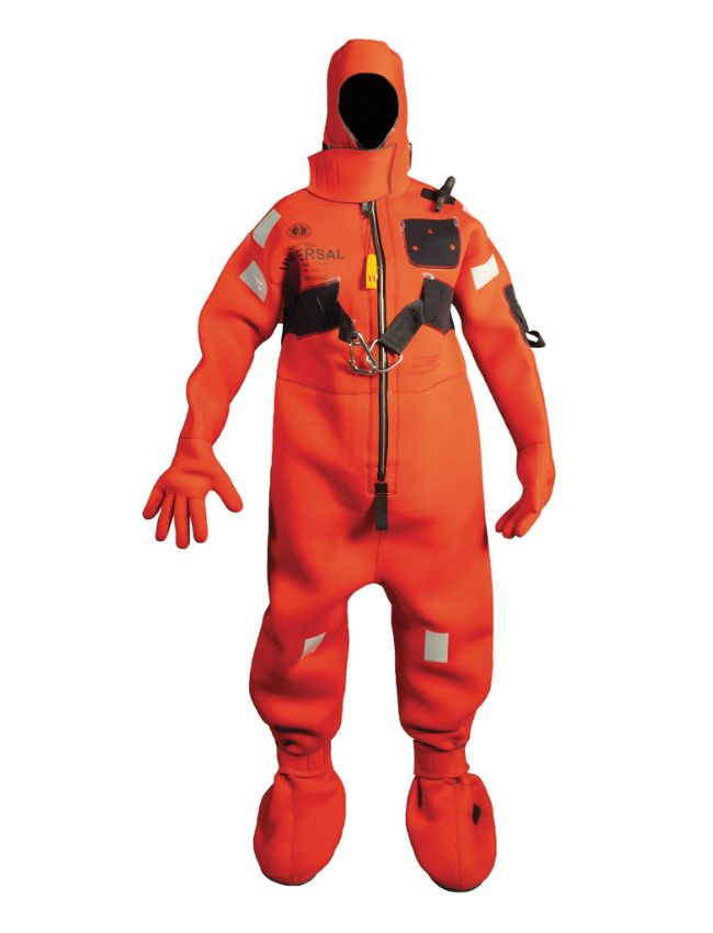 MUSTANG NEOPRENE COLD WATER IMMERSION SUIT WITH HARNESS