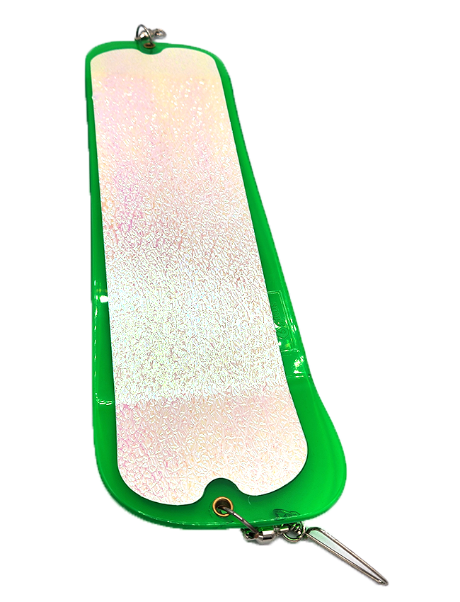 *Oki Big Shooter Flasher HC Custom - 'Crush Series' Green UV Green Squiggle