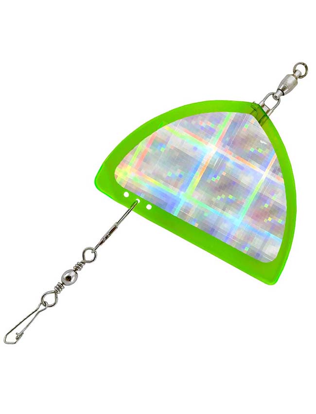 Kitetail Flasher - Green Disco