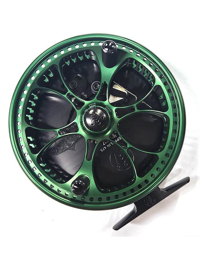 Kingpin Zeppelin 475 Centerpin Reel - Green