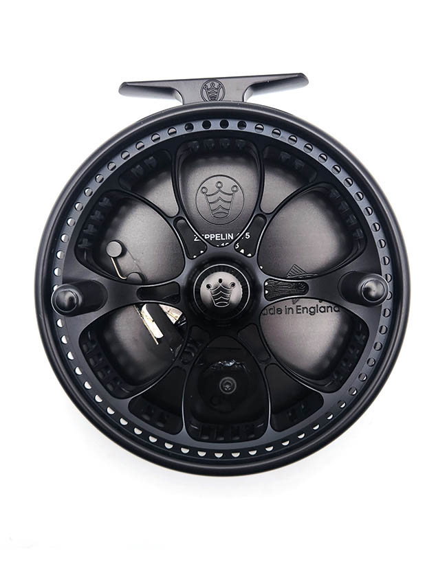 Kingpin Zeppelin 475 Centerpin Reel - Black