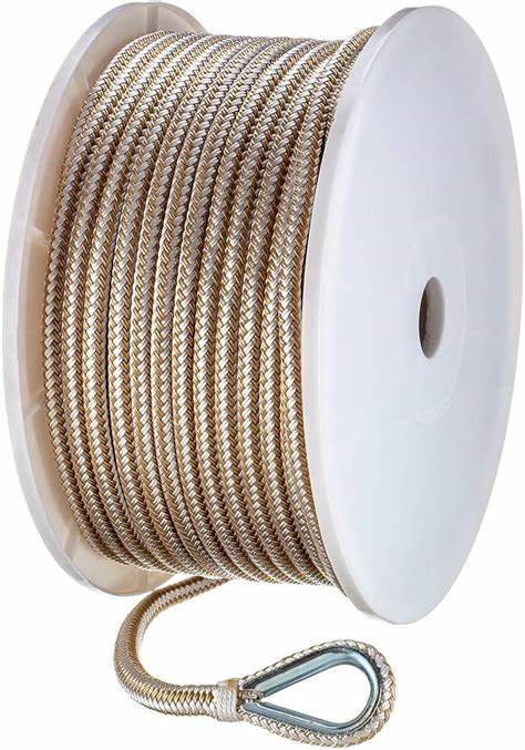 Seachoice Double Braided Nylon Anchor Line  1/2" x 250'