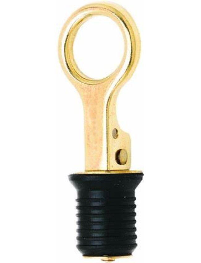 Invincible Marine 1" Brass Folding Drain Plug