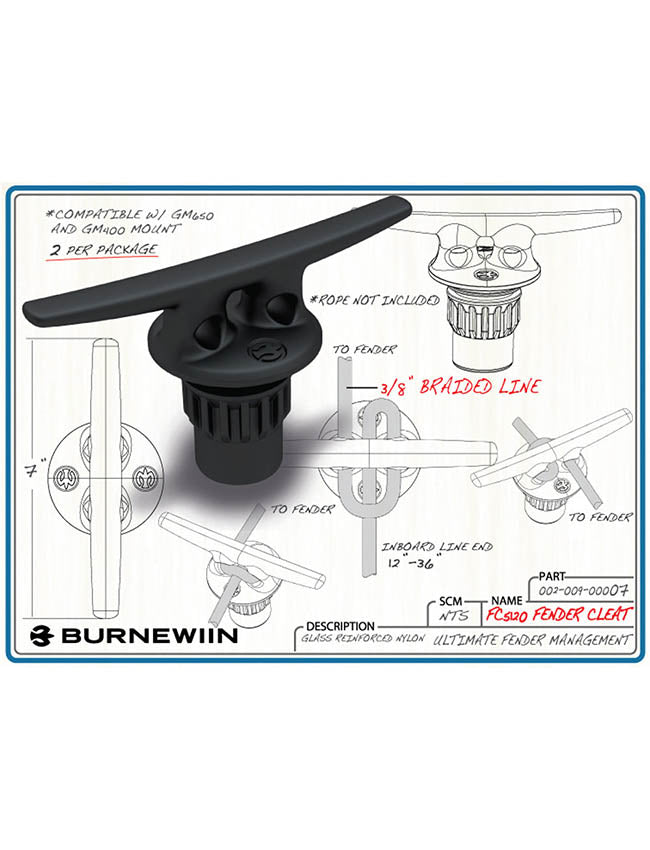 Burnewiin Fender Cleat