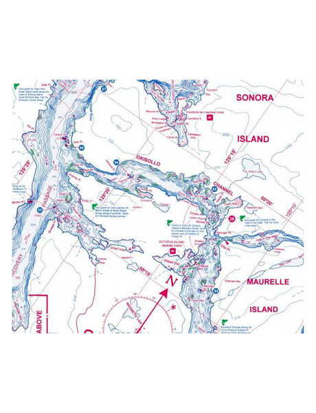 Fish-N-Map Co - Campbell River to Port Hardy