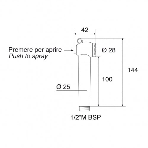 Barka D151 Dimensions