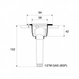 Barka DR1513 dimension