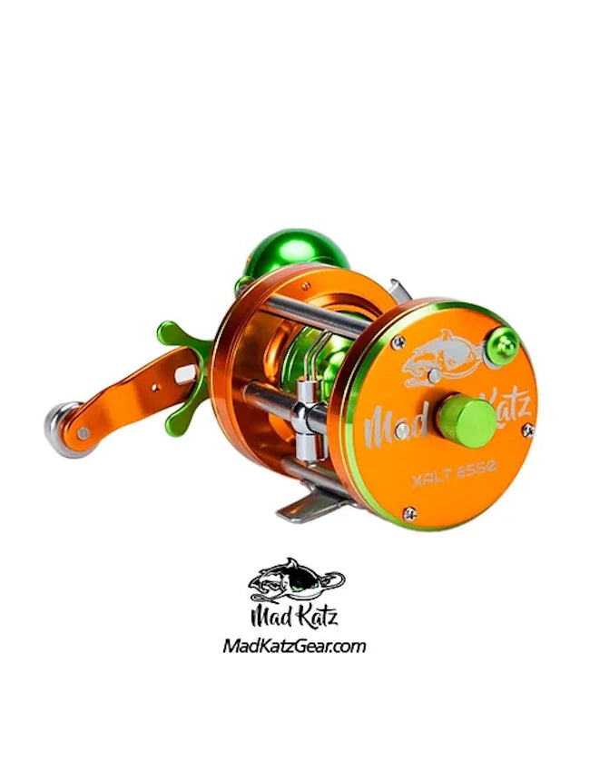 *Mad Katz Xalt 6550 Reel - Right Hand - Orange Crush