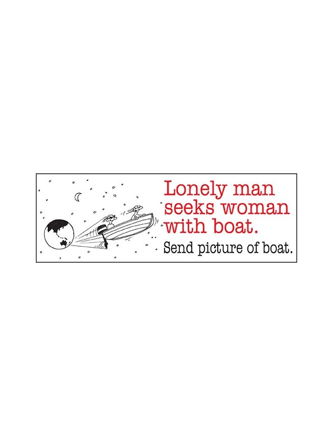 AFN Sticka Fisher - Lonely Man Sticker