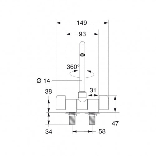 Barka MR4500 Mixer Faucet