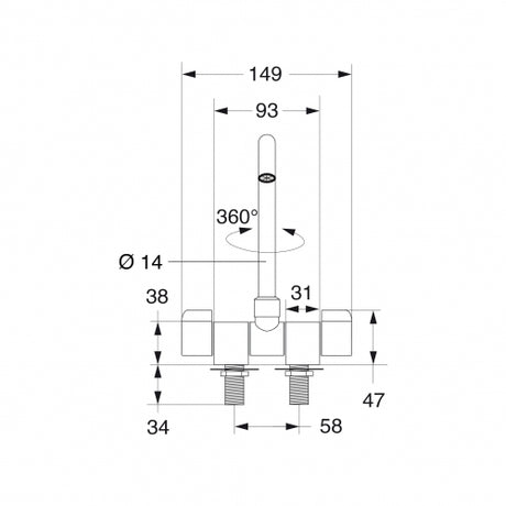 Barka MR4500 Mixer Faucet