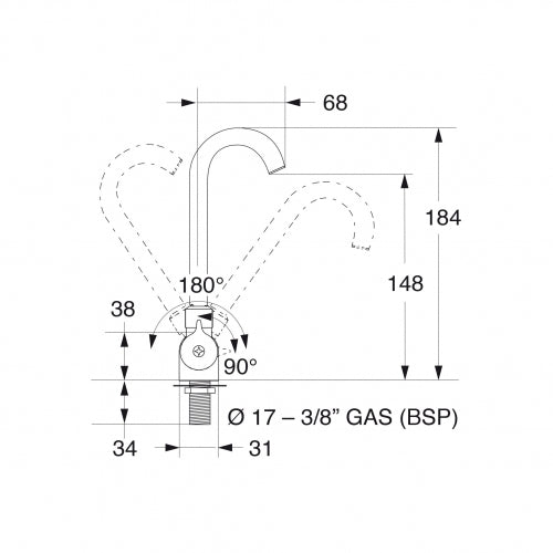 Barka MR4500 Mixer Faucet