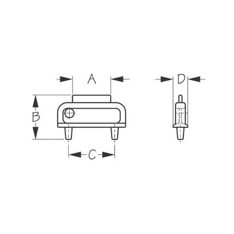 nylon deck key