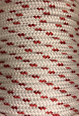 Yacht Braid Rope (per foot) Red Tracer