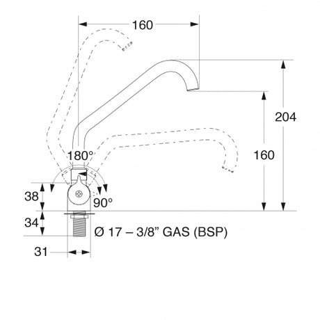 Barka RR4100 Single Lever Tap