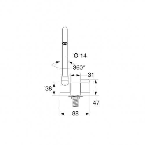 Barka RR4100 Single Lever Tap