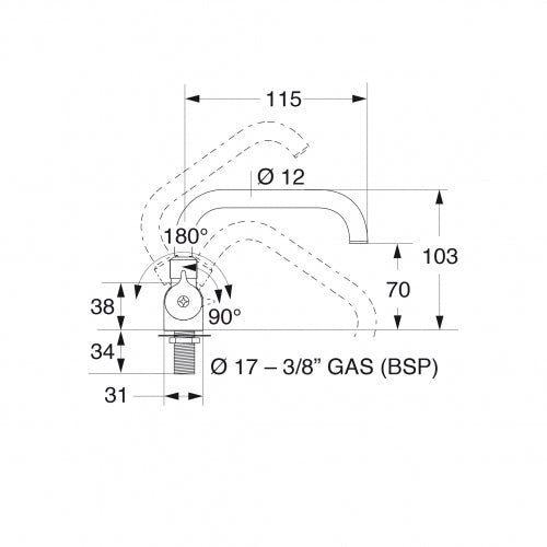 Barka RR4600 Single Lever Tap